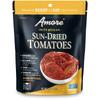 Amore Vegan Sun Dried Tomatoes - Non GMO Certified Ready-to-Eat Herb Infused Vegetables In Resealable Bags 4.4 Ounce (Pack of 10) view 1