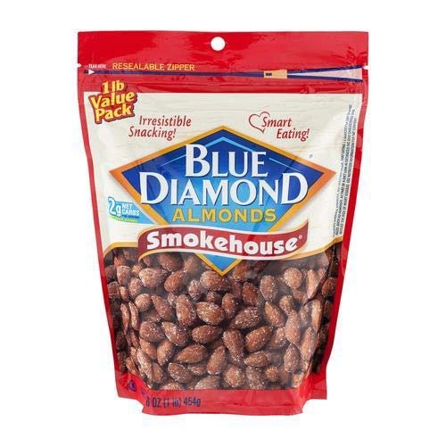 Blue Diamond Smokehouse Almonds (Pack of 4)