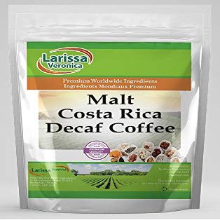 Malt Costa Rica Decaf Coffee (Gourmet, Naturally Flavored, Whole Coffee Beans) (16 oz, ZIN: 554223)