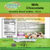 Milk Chocolate Sumatra Decaf Coffee (Gourmet, Naturally Flavored, Whole Coffee Beans) (16 oz, ZIN: 554789) - 2 Pack view 2