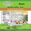 Maple Brazilian Coffee (Gourmet, Naturally Flavored, Whole Coffee Beans) (16 oz, ZIN: 554385) - 3 Pack view 2