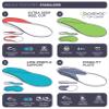 10 Seconds - 3720 Stability Insole: Firm Arch Support - High Arch Height - Firm Cushioning, High Shock Absorption, Trim to Fit, Shock Absorbing Memory Foam with Stability Plate (M 14) view 4