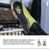 10 Seconds 3210 Motion Control Shoe Insoles, M 8, W 10 view 3