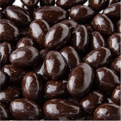 Dark Chocolate Covered Almonds 2-Pound Bag | Bulk Chocolate Covered Nuts | Coated Roasted Almonds for Party Favors, Gifting, Office Candy Jars & Snack Stations