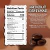 Dark Chocolate Covered Almonds 2-Pound Bag | Bulk Chocolate Covered Nuts | Coated Roasted Almonds for Party Favors, Gifting, Office Candy Jars & Snack Stations view 2