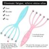 AKOAK 2 Pcs Head Massager Scalp and Neck Ball Five-Claw Massager Handheld Relaxation SPA Hair Care Decompress and Relax view 2