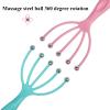 AKOAK 2 Pcs Head Massager Scalp and Neck Ball Five-Claw Massager Handheld Relaxation SPA Hair Care Decompress and Relax view 4