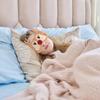 2 Pack Plush Sleep Mask: Christmas 3D Cute Deer Contoured & Breathable Night Sleep Eye Mask for Women Men, Adjustable Nose Bridge Blindfold for Travel, Nap, Shift Work, Meditation, Airplane, Bed view 3