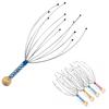 AKOAK 1 Pack Manual Scalp Massage Claws, Wooden Handles, Steel Wire Head Massager, Home Massage Relax - Massage The Acupuncture Points on The Head or Body view 1