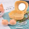 Contact Lens Case - Cartoon Cute Dog Contact Travel Kit Portable Contact Lens Case Container Holder Storage Box Eye Care Kit Contact Lens Storage Box Holder view 3