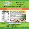 Strawberry Daiquiri Medium Roast Decaf Coffee (Gourmet, Naturally Flavored, Whole Coffee Beans) (4 oz, ZIN: 557996) - 2 Pack view 2