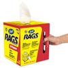 nmgb Scott 75260 Rags in a Box, White 6 Boxes (200 Towels per Box) view 1