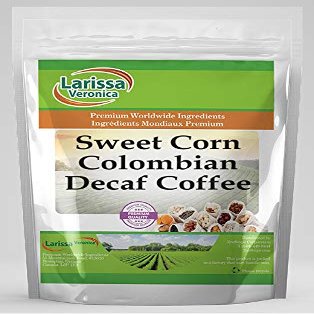 Sweet Corn Colombian Decaf Coffee (Gourmet, Naturally Flavored, Whole Coffee Beans) (8 oz, ZIN: 558318)