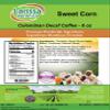Sweet Corn Colombian Decaf Coffee (Gourmet, Naturally Flavored, Whole Coffee Beans) (8 oz, ZIN: 558318) view 2