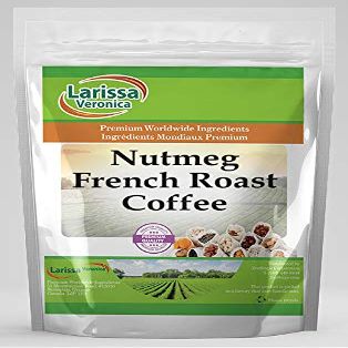 Nutmeg French Roast Coffee (Gourmet, Naturally Flavored, Whole Coffee Beans) (4 oz, ZIN: 555026)