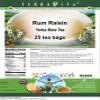 Rum Raisin Yerba Mate Tea (25 tea bags, ZIN: 557310) view 2
