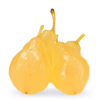 Whole Candied "White" Pear - Cake Decorating and Pastry - Imported From Italy 3 Pears - Approximately 1 Pound