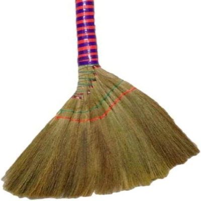 2 Pieces Vietnamese Soft Fan (Straw) Broom, 40 Inch