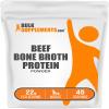 BulkSupplements.com Beef Bone Broth Protein Powder - Bovine Bone Broth Protein, Lactose Free Protein Powder - Dairy Free & Gluten Free, 22g per Serving, 1kg (2.2 lbs) (Pack of 1) view 1