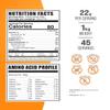 BulkSupplements.com Beef Bone Broth Protein Powder - Bovine Bone Broth Protein, Lactose Free Protein Powder - Dairy Free & Gluten Free, 22g per Serving, 1kg (2.2 lbs) (Pack of 1) view 2