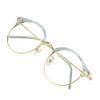 VisionGlobal Bifocal Reading Glasses Blue Light Blocking for Men and Women - Stylish Retro Oval Computer Readers (Up+0.75/Down+3.50) view 1