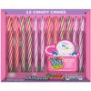 Hershey (1) Box Jolly Rancher Candy Canes - Bold Fruit Smoothie Flavors - Strawberry, Mixed Berry, Watermelon - 12pc Holiday Candy - Net Wt. 5.28 oz view 1