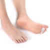 DOMG 4Pair/8Pcs Gel Hammer Toe Crest Cushions, Right/Left Hammertoe Gel Support Pads, Straightener and Corrector for Curled, Curved, Crooked, Overlapping, Clubbed Claw and Mallet Toes Curling Relief view 3