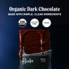 Raaka 100% Dark Chocolate Bars - Unsweetened, Bitter, Sugar Free, Pure Cacao - Organic, Vegan, Soy Free, Gluten Free, Kosher, Keto, Nut Free - 1.8oz 100% Chocolate Bars, 3-Pack view 3