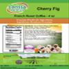Cherry Fig French Roast Coffee (Gourmet, Naturally Flavored, Whole Coffee Beans) (4 oz, ZIN: 560278) view 2