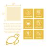 100% Tree-Free Paper Napkins [13X13 140 Pack] Absorbent Wedding Napkins, Soft and Strong Dinner Napkins, Linen-Like, Eco-Friendly, Unbleached, by Earth's Natural Alternative view 2