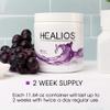 Healios Grape Flavor Oral Health and Dietary Supplement, Powder Form, Naturally Sourced L-Glutamine Trehalose L-Arginine, 11.64 Ounces view 3