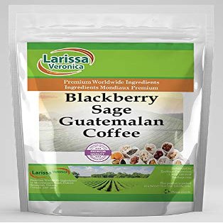Blackberry Sage Guatemalan Coffee (Gourmet, Naturally Flavored, Whole Coffee Beans) (8 oz, ZIN: 559664)