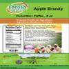 Apple Brandy Colombian Coffee (Gourmet, Naturally Flavored, Whole Coffee Beans) (8 oz, ZIN: 559719) - 3 Pack view 2