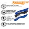 PowerStep Pinnacle Low, PowerStep Insoles, Flat Feet, Plantar Fasciitis Relief, Overpronation, Arch Support, Heel Pain, All Day Comfort, Pain Relief, Made in USA (Men's 11-11.5) view 3
