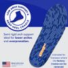 PowerStep Pinnacle Low, PowerStep Insoles, Flat Feet, Plantar Fasciitis Relief, Overpronation, Arch Support, Heel Pain, All Day Comfort, Pain Relief, Made in USA (Men's 5-5.5 / Women's 7-7.5) view 4