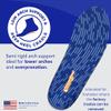 PowerStep Pinnacle Low, PowerStep Insoles, Flat Feet, Plantar Fasciitis Relief, Overpronation, Arch Support, Heel Pain, All Day Comfort, Pain Relief, Made in USA (Men's 6-6.5 / Women's 8-8.5) view 4