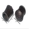 100 x Walking Stick Crutch Frame Ferrule Black Rubber 1 INCH 25MM ID view 2