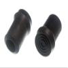 100 x Crutch Zimmer Frame Stick Ferrule Black Rubber Metal Insert 25MM view 1