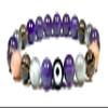 AWAKEN YOUR KUNDALINI Emotional Balance & Strength Bracelet  Evil Eye, Moonstone, Amethyst view 1