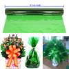 Cellophane Wrap Roll Green | 100 Ft. Long X 16 in. Wide | 2.3 Mil Thick Transparent Green | Gifts, Baskets, Arts & Crafts, Treats, Cellophane Wrapping Paper | Colorful Cello Christmas, Holiday Color view 2