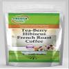Tea-Berry Hibiscus French Roast Coffee (Gourmet, Naturally Flavored, Whole Coffee Beans) (4 oz, ZIN: 562202) view 1