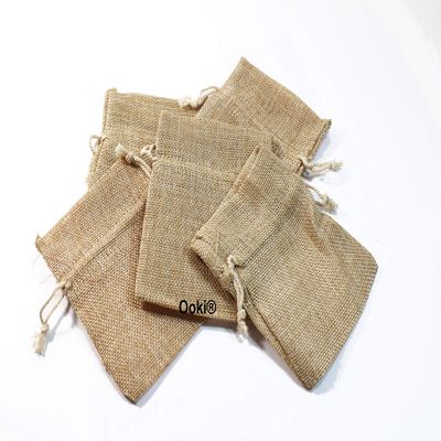 12pcs Burlap Bags 4x5 Drawstrings Jewelry Bags Gift Burlap Party Favor Jute Wedding DIY Bridal Baby Shower