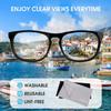 18 Pack Premium Microfiber Cleaning Cloths for Glasses, Glasses Cleaning Cloth for Cleaning Lenses, Screens, Cameras, Cell Phone, Eyeglasses, LCD TV Screens, Tablets and More view 2