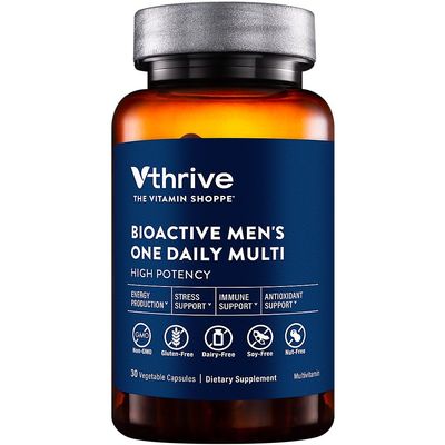 Vthrive Bioactive Men's Multivitamin - One-Daily Multi (30 Vegetable Capsules)