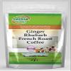 Ginger Rhubarb French Roast Coffee (Gourmet, Naturally Flavored, Whole Coffee Beans) (4 oz, ZIN: 564282) view 1