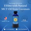 C60 Evo MCT Oil from Coconuts with C60 ESS60, Immune Support, Sleep Aid Rich in Antioxidants, Flexibility and Joint Support Supplement, Promotes MCT Wellness for Energy Boost (4 oz) view 3