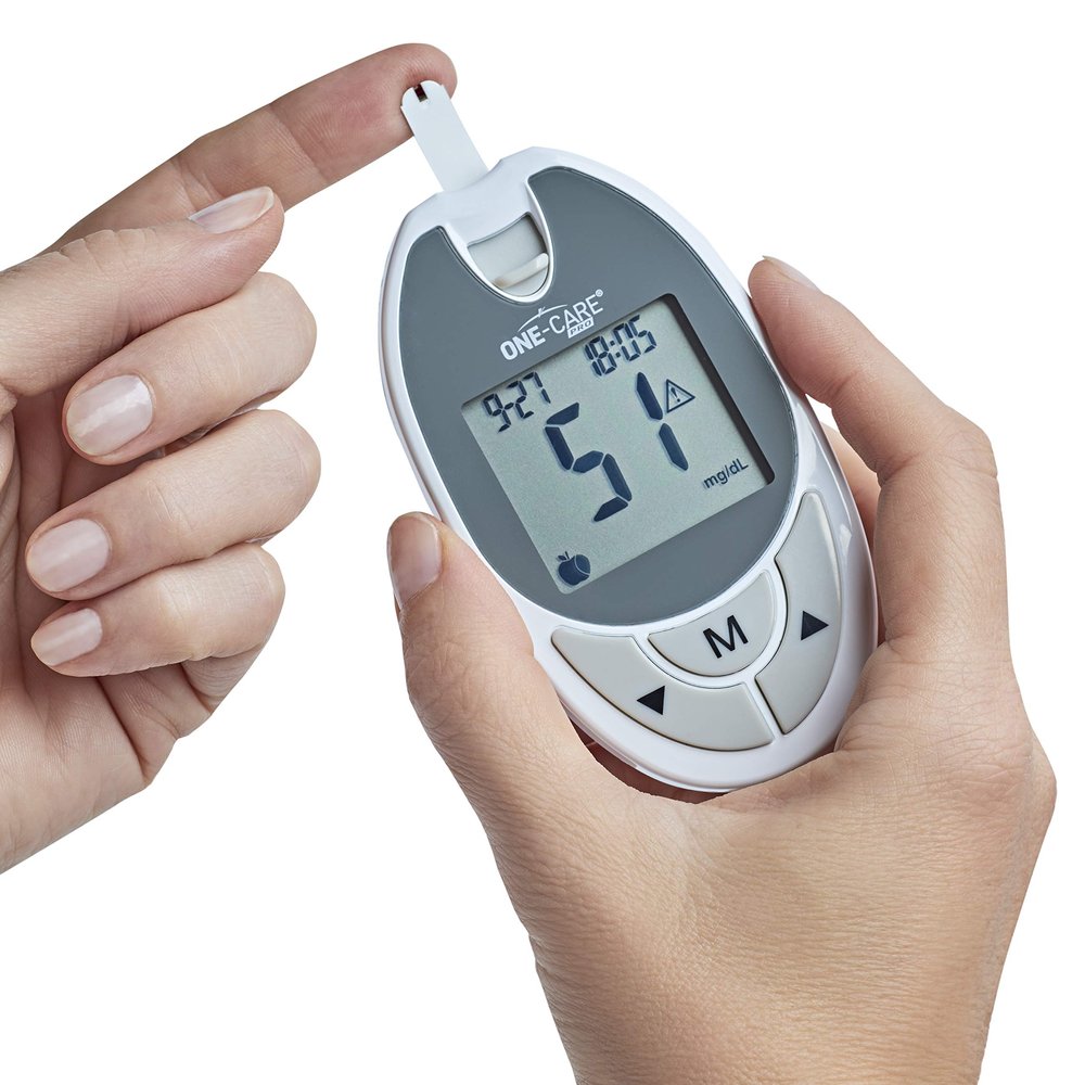 MediVena ONE-Care PRO Glucose Meter for Professional Use