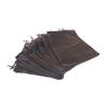 10pcs Approx.12x15cm(4.72x5.9Inch) Brown Velvet Pouches Bags Drawstring Jewelry Gift Packaging-YM700-3
