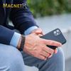 MagnetRX Ultra Strength Magnetic Bracelet  Effective Stainless Steel Magnetic Bracelets for Men  Adjustable Length with Sizing Tool for Perfect Fit (Black) view 2