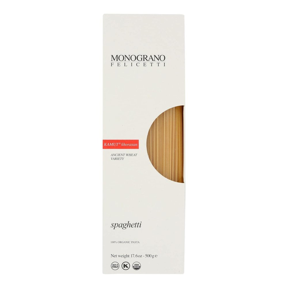 Monograno - Kamut Organic Spaghetti - Case of 12-17.64 Oz